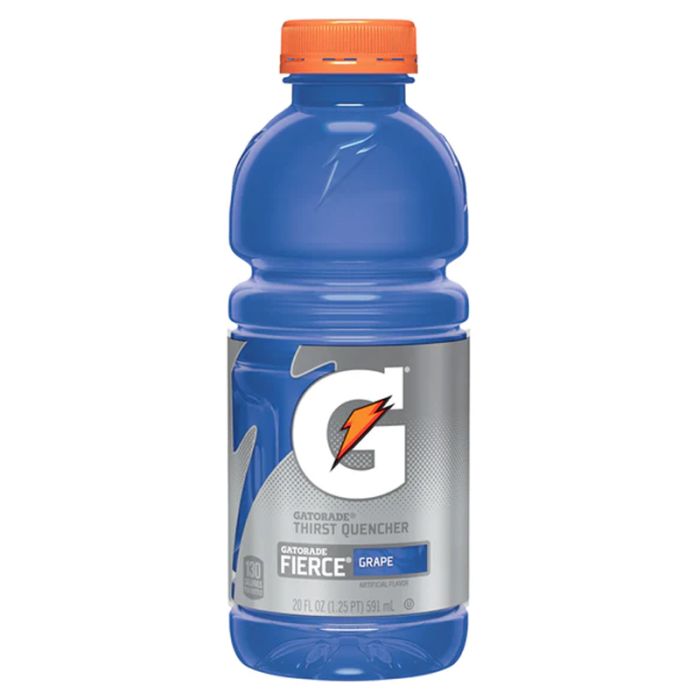 Shop Gatorade Fierce Grape - 20fl.oz (591ml) 24 Pack -
