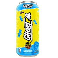 Shop Ghost Energy Drink Sour Patch Kids Blue Raspberry - 16oz (473ml) - single - can - 1