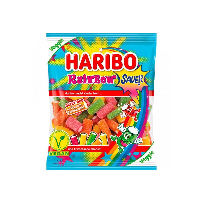 Shop Haribo Rainbow Fizz 160g -