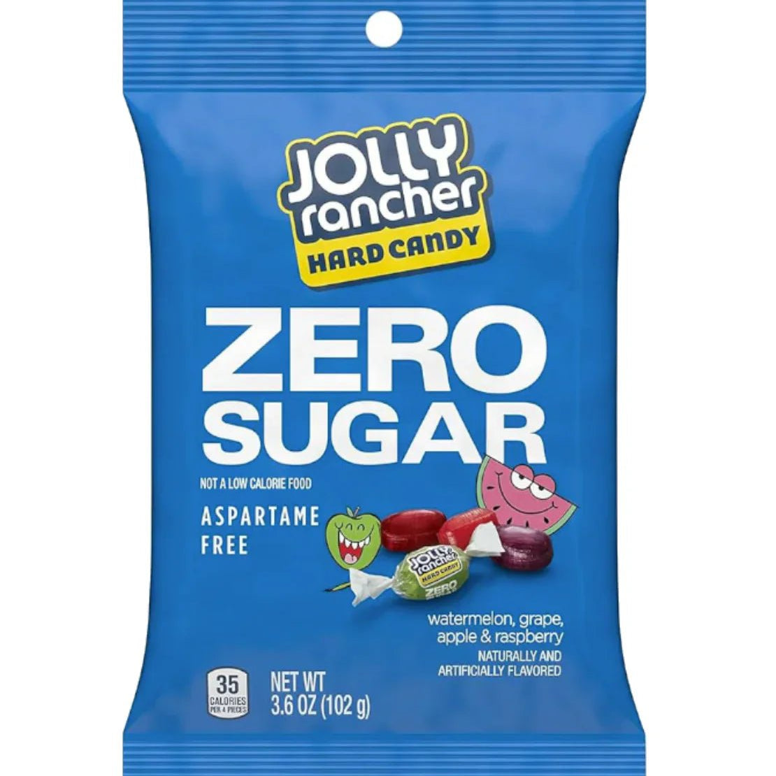Shop Jolly Rancher Zero Sugar Hard Candy USA - 3.6oz (102g) -