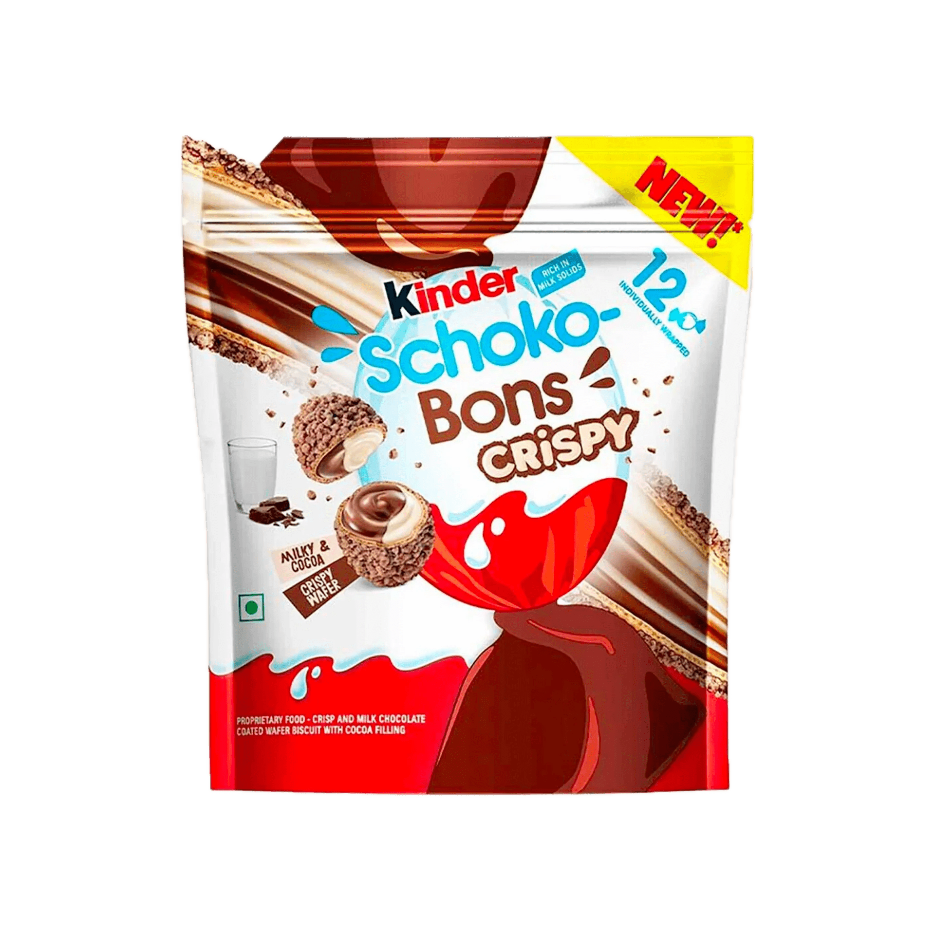 Shop Kinder Schoko Bons Crispy (67.2g) - Single