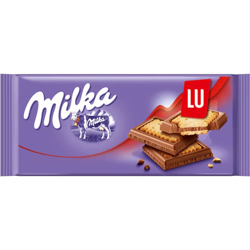 Shop Milka LU Alpine Biscuit Chocolate Bar (87g) - Single