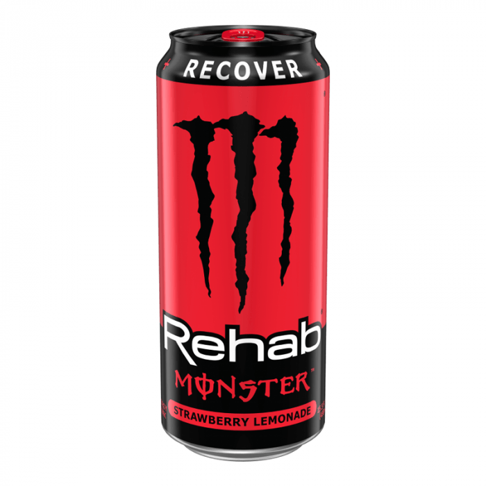 Shop Monster Rehab Strawberry Lemonade USA - 16oz (473ml) - Single Can