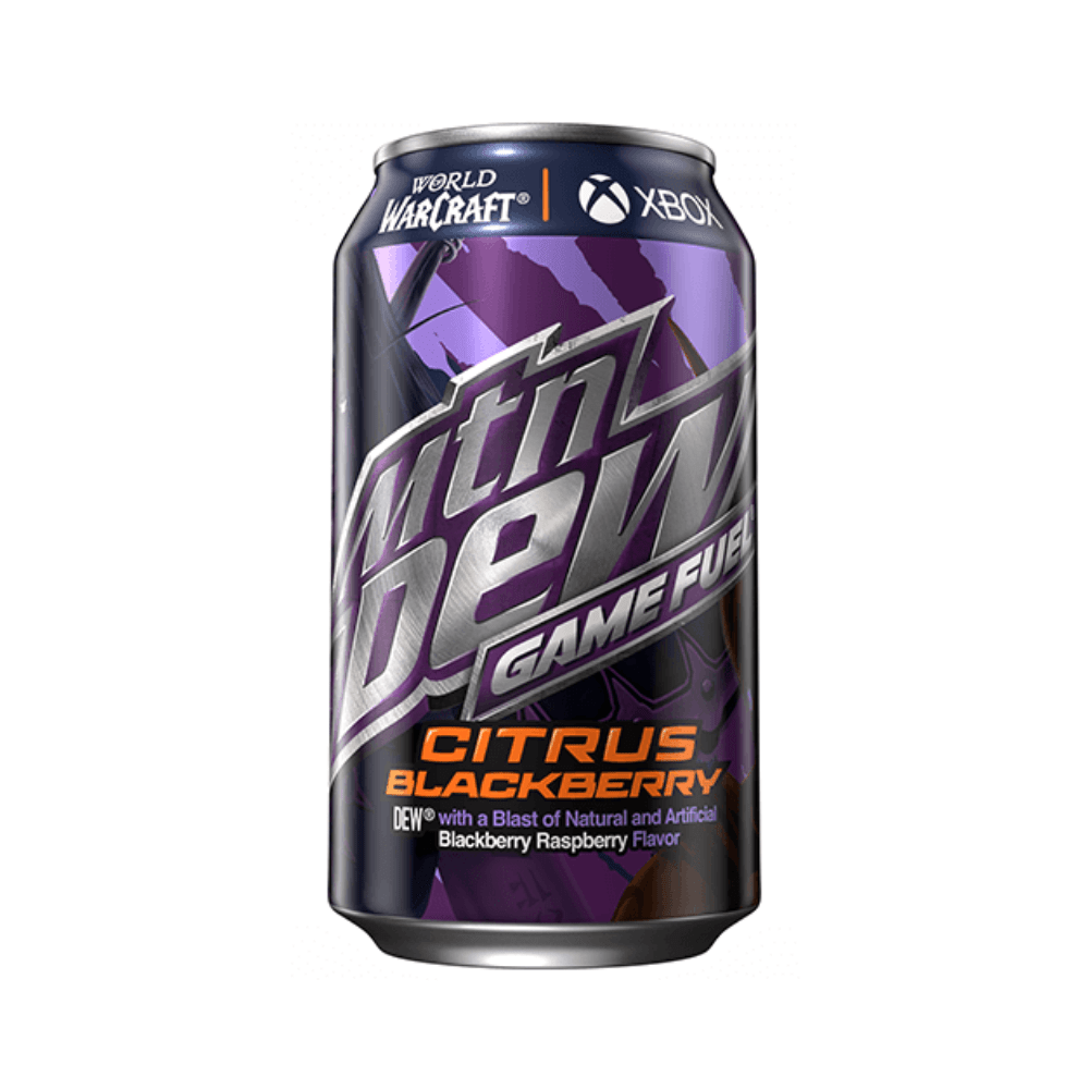 Shop Mountain Dew Game Fuel Citrus Blackberry USA - 12oz/fl (355ml) - can