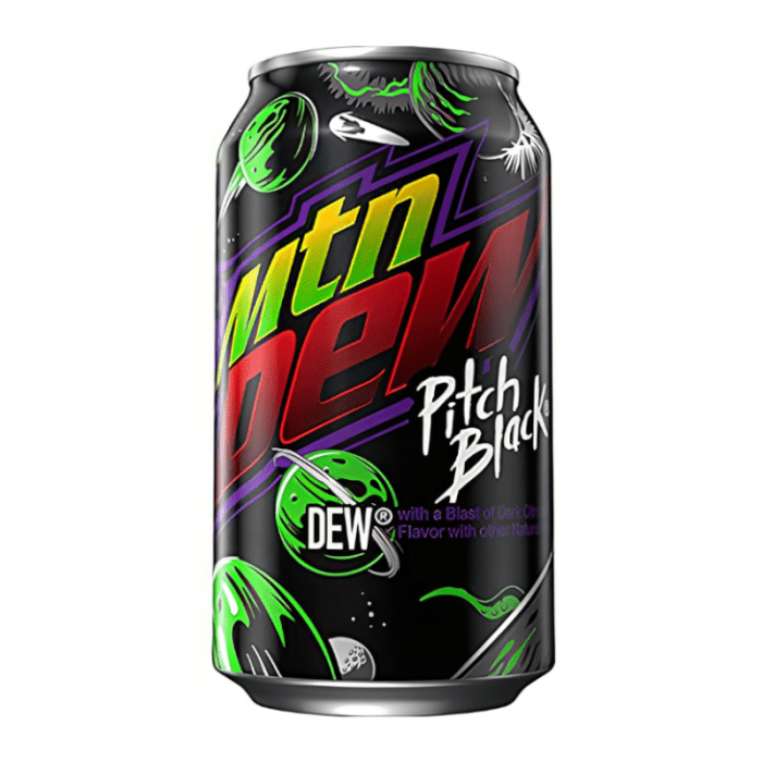 Shop Mtn Dew Pitch Black 12oz (355ml) -