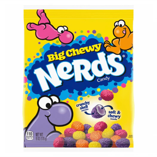 Shop Nerds Big Chewy Candy 6oz (170g) -