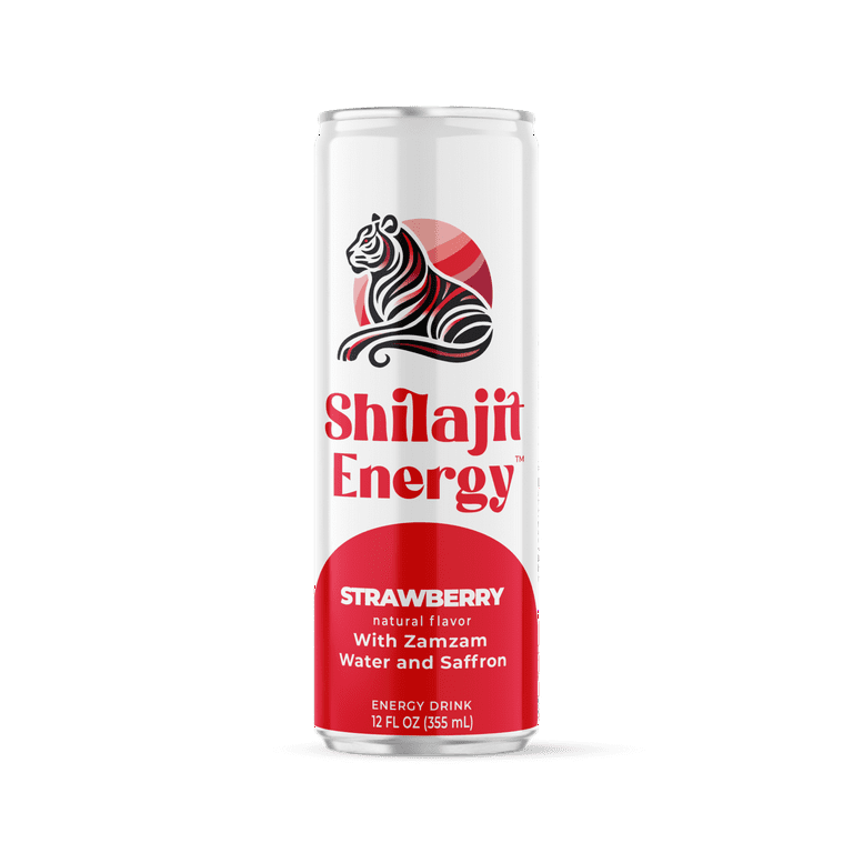 Shop Shilajit Energy Drinks - Strawberry