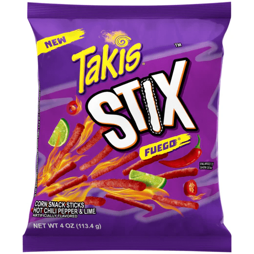 Shop Takis Fuego Stix 4oz (113.4g) -
