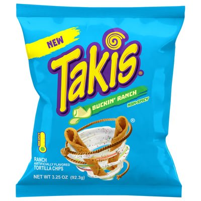 Shop Takis Intense Buckin Ranch Tortilla Chips Non - Spicy - 3.25oz (92.3g) - Single Bag