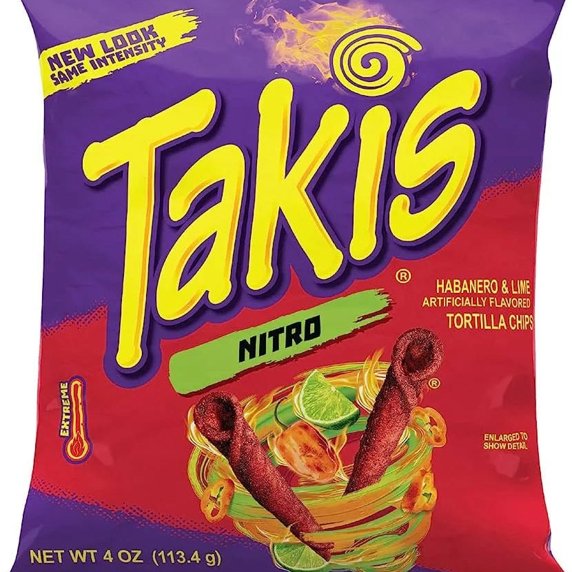 Shop Takis Nitro Habanero Lime 3.25oz (92.3g) -