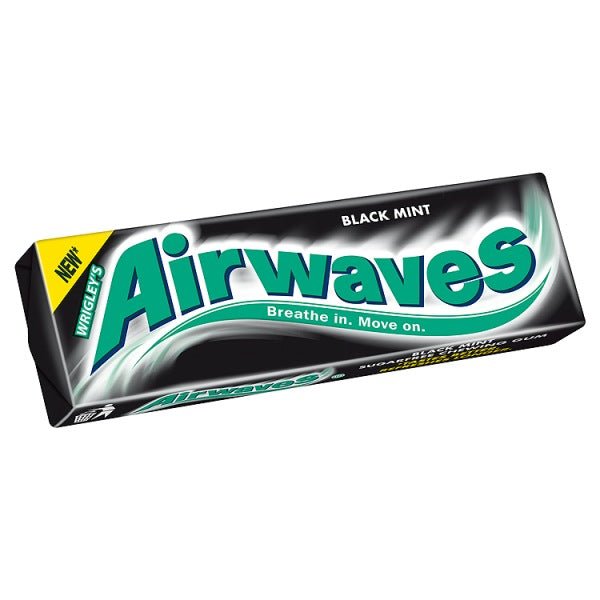 Shop Airwaves Black Mint Sugar Free Gum - Box of 30 - 