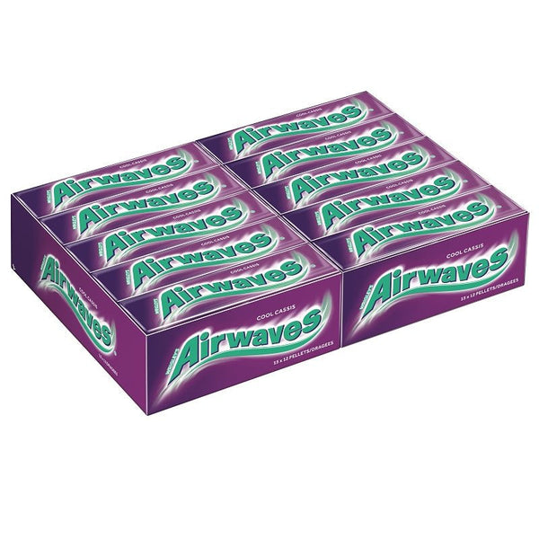 Shop Airwaves Cool Cassis Sugar Free Gum - Box of 30 - 