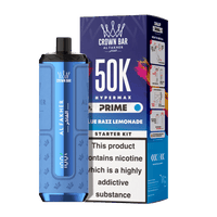 Shop Al Fakher Hypermax Prime 50K Prefilled Pod Kit - Blue Razz Lemonade