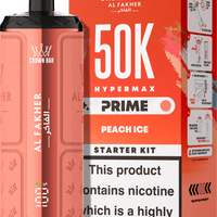 Shop Al Fakher Hypermax Prime 50K Prefilled Pod Kit - Peach Ice