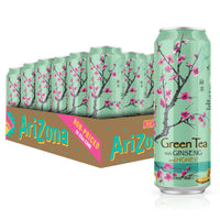 Shop Arizona Green Tea USA Cans 22fl.oz (650ml) - 24 - pack