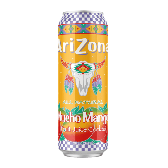 Shop Arizona Mucho Mango USA Cans 22fl.oz (650ml) - single - can - 3