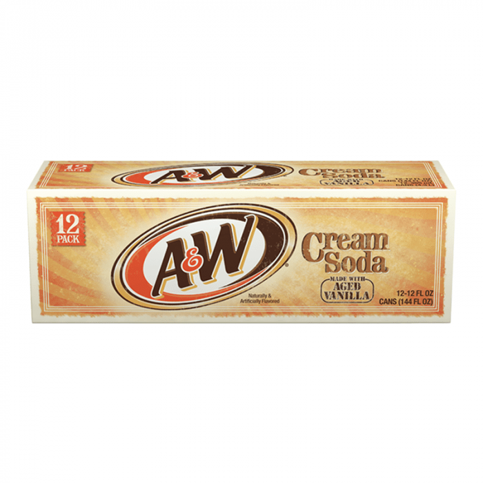 Shop A&W Cream Soda 12oz (355ml) - 12 Pack