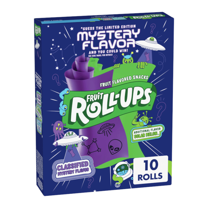 Shop Betty Crocker Fruit Roll - ups Classified Mystery Flavour - 5oz (141g) - 