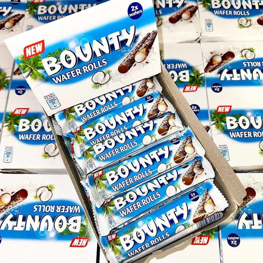 Shop Bounty Wafer Rolls (22.5g) - pack of 12