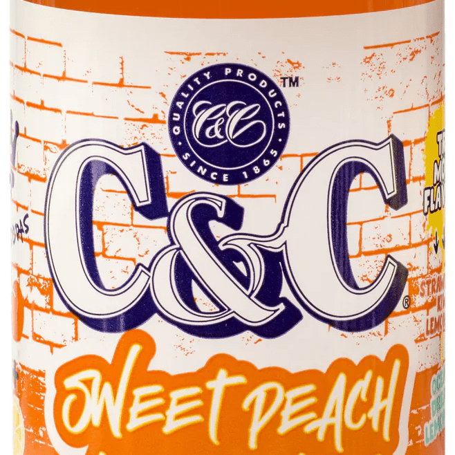 Shop C&C Sweet Peach Lemonade – 710ml - plastic - bottle
