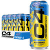 Cellucor C4 Performance Energy Drink | Jolly Rancher Blue Raspberry – 16 Fl Oz (12 Pack)