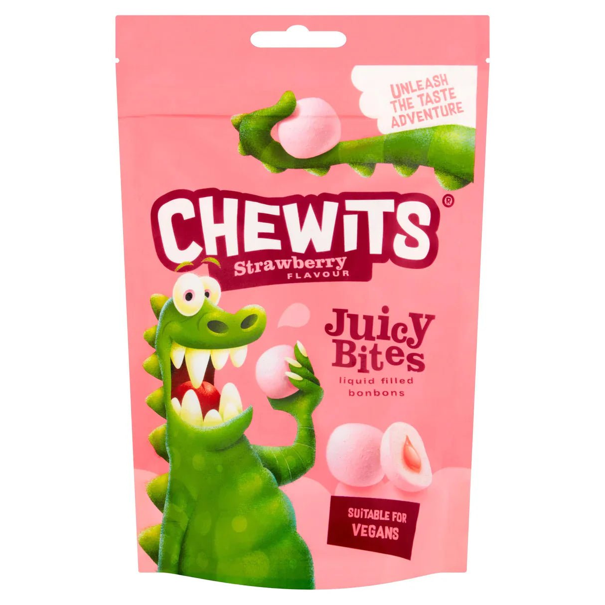 Shop Chewits Juicy Bites Strawberry (115g) - 