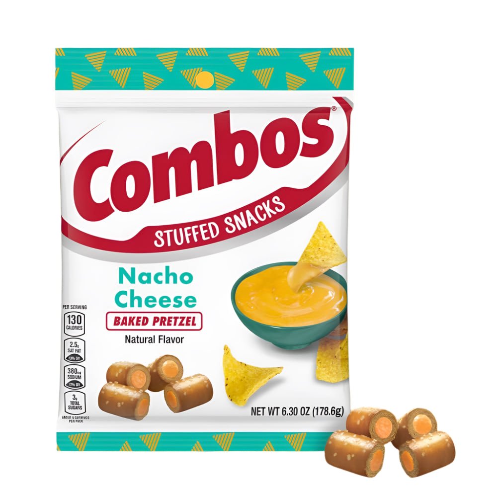 Shop Combos Nacho Cheese Baked Pretzel - (178g) - 
