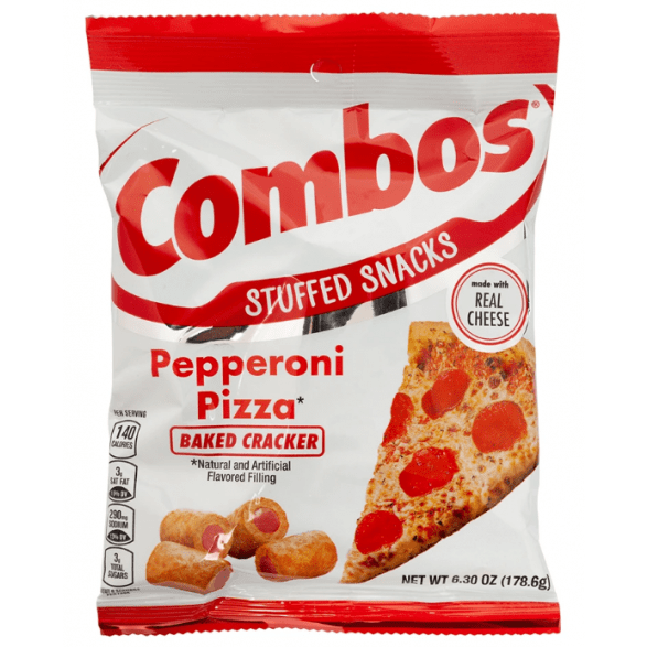 Shop Combos Pepperoni Pizza Baked Cracker 178g - 