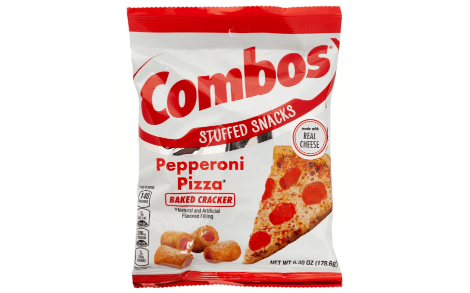 Shop Combos Pepperoni Pizza Baked Cracker 178g - 