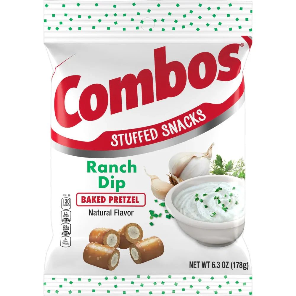 Shop Combos Ranch Dip Baked Pretzel 178g - 