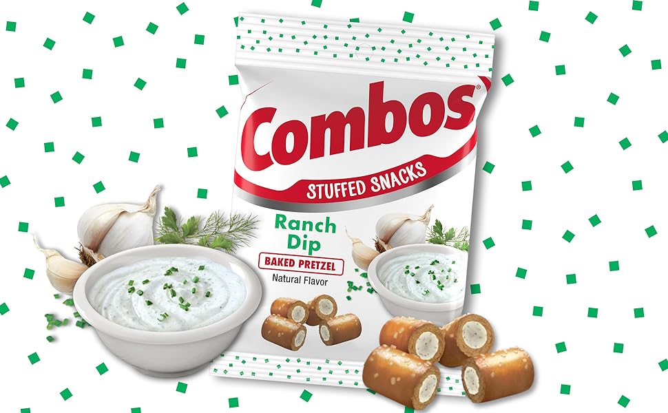 Shop Combos Ranch Dip Baked Pretzel 178g - 