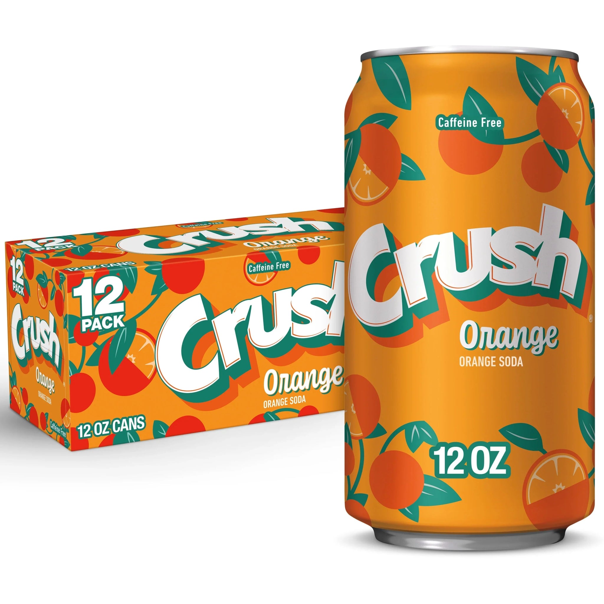 Shop Crush Orange Soda (355ml) - 12 Pack