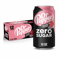 Shop Dr Pepper Strawberries & Cream Zero Sugar 12oz (355ml) - 12 Pack