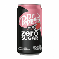 Shop Dr Pepper Strawberries & Cream Zero Sugar 12oz (355ml) - Single Can