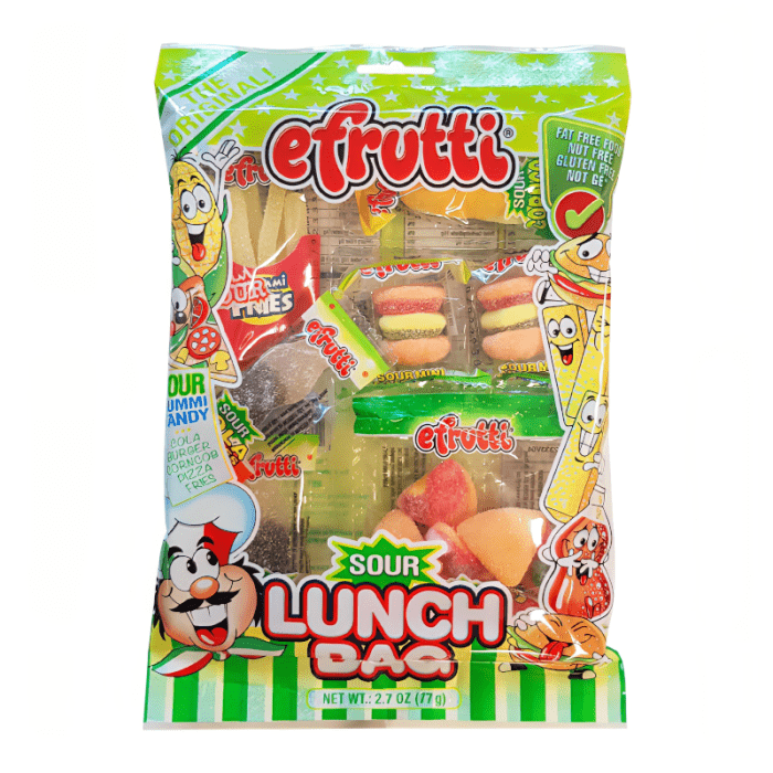 Shop eFrutti Sour Gummi Lunch Peg Bag 2.7oz (77g) - 