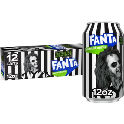 Shop Fanta Beetlejuice Haunted Apple Halloween Limited Edition USA - 12oz (355ml) - 12 Pack