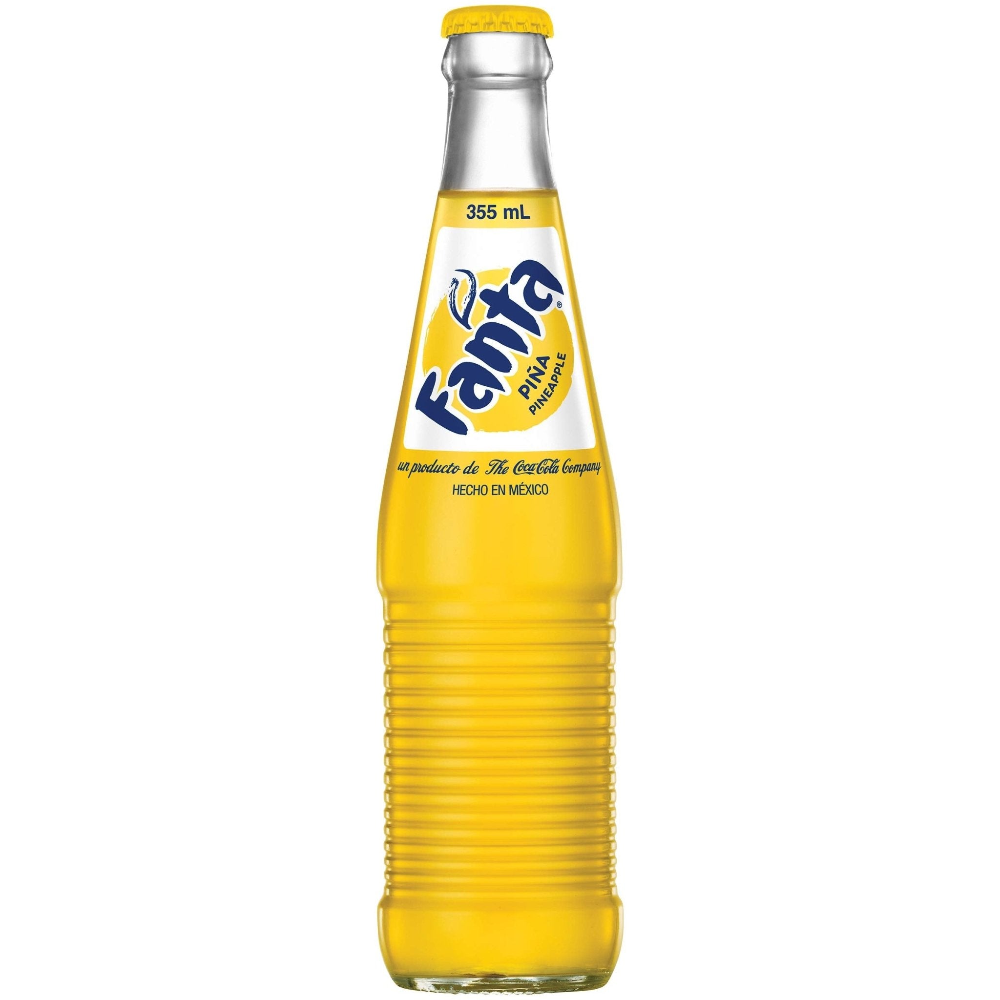 Shop Fanta Pineapple Glass Bottle Mexican - 12fl/oz (355ml) - 