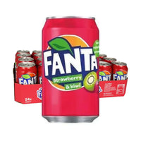 Shop Fanta Strawberry & Kiwi - (330ml) - 24 Cans