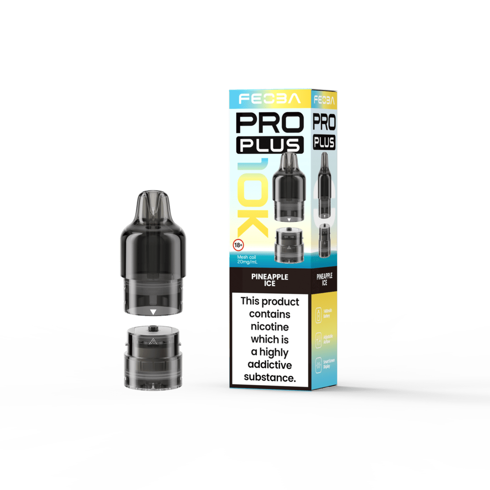Shop FEOBA Pro Plus 10K Prefilled Pods - Pineapple Ice