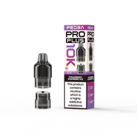 Shop FEOBA Pro Plus 10K Prefilled Pods - Strawberry Raspberry Ice