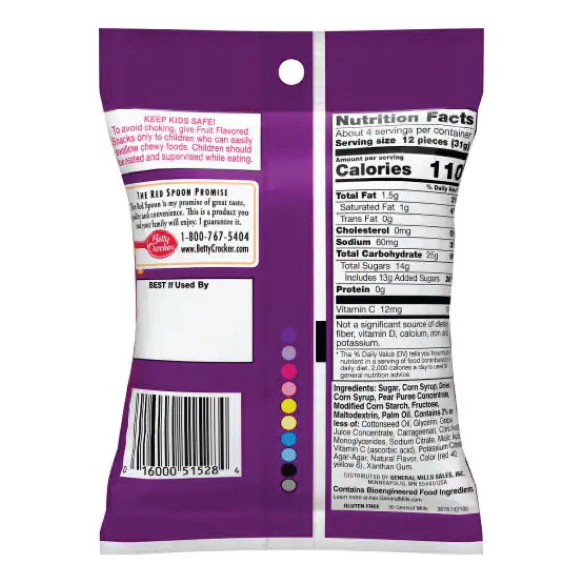 Shop Fruit Gushers Flavour Mixes Peg bag - 4.25oz (120g) (Gluten Free) - 