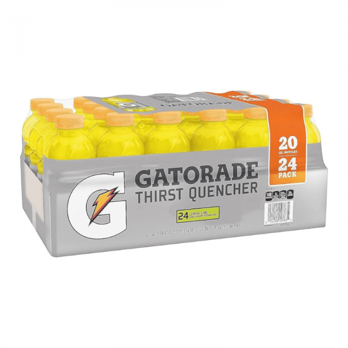 Shop Gatorade Lemon Lime - 20fl.oz (591ml) 24 Pack - 