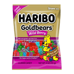 Shop Haribo Gold Bears Wildberry Peg Bag Clip - Strip 4oz (113g) - 