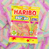 Shop Haribo Stripes Zing (Vegan) (140g) - 