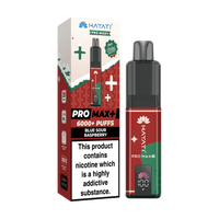 Shop Hayati PRO MAX + 6000 Prefilled Vape Kit - Christmas Edition - Blue - Sour Raspberry