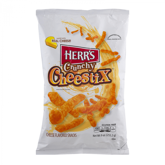 Shop Herr's Crunchy Cheestix 8oz (227g) - 