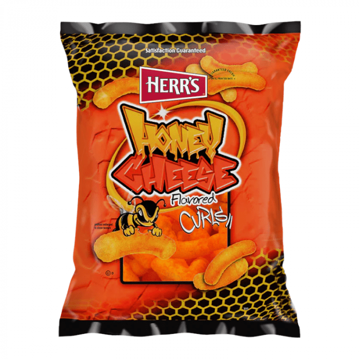 Shop Herr's Honey Cheese Curls USA - 1oz (28.4g) - 