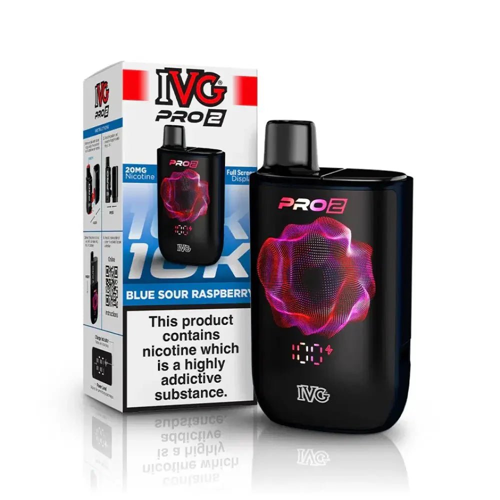 Shop IVG Pro 2 Starter Vape Kit - Blue Sour Raspberry