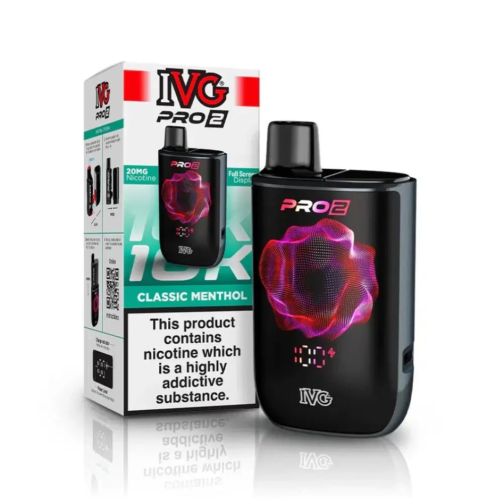 Shop IVG Pro 2 Starter Vape Kit - Classic Menthol