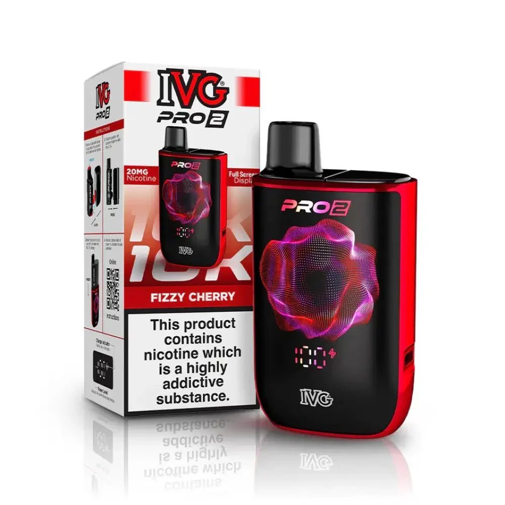 Shop IVG Pro 2 Starter Vape Kit - Fizzy Cherry